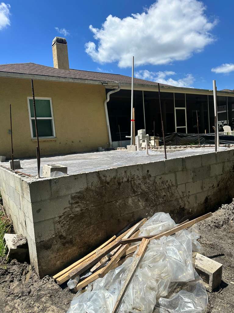 Foundation and masonry work